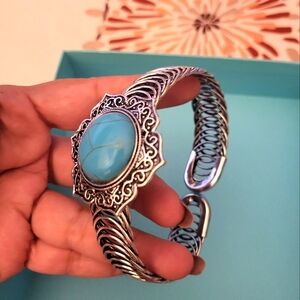 Turqoise bracelet and earings